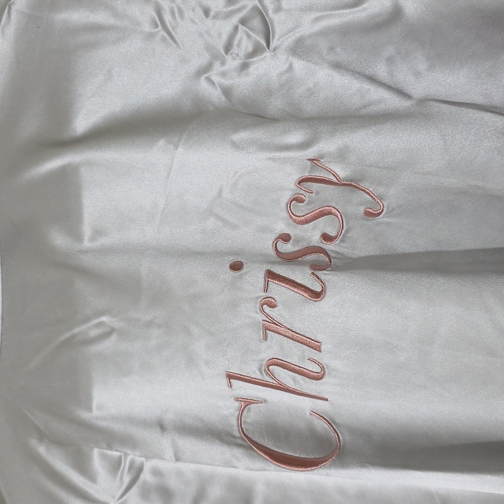 SLIP SILK Silver Long Robe – Slip - Picture 6 of 9